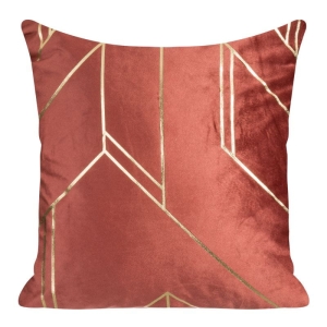 Poszewka dekoracyjna velvet 45x45 ruda Gina