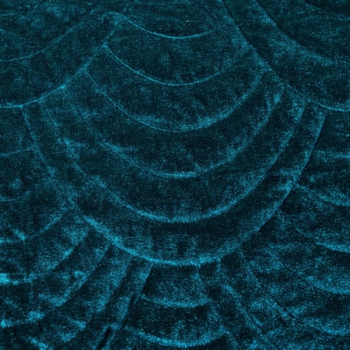 Narzuta Eden 170x210 ciemno turkusowa Ewa Minge