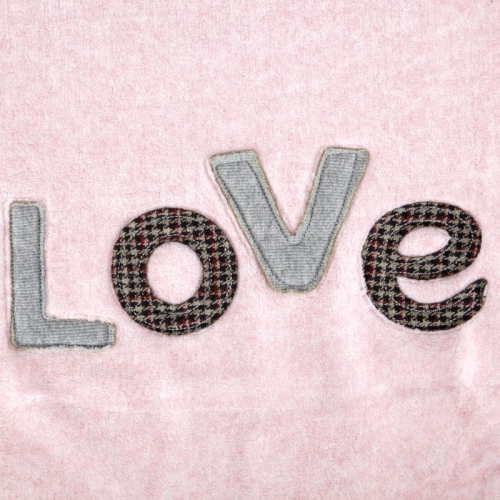 Koc 150x200 różowy LOVE