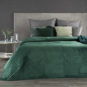 Narzuta 220x240 ciemno zielona