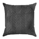 Poszewka dekoracyjna velvet Sofia 45x45 czarna
