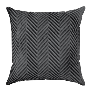 Poszewka dekoracyjna velvet Sofia 45x45 czarna