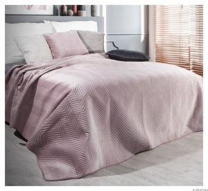 Narzuta Sofia 230x260 pudrowa