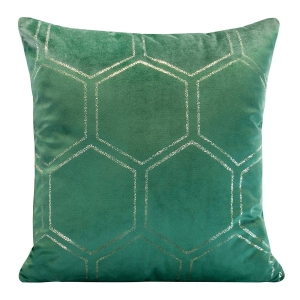 Poszewka dekoracyjna velvet Blink 45x45 ciemno zielona