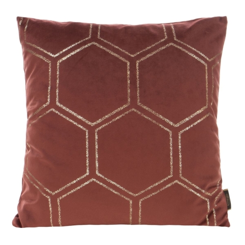 Poszewka dekoracyjna velvet Blink 45x45 bordowa