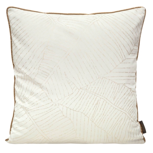 Poszewka LC velvet 45x45 Luna liście
