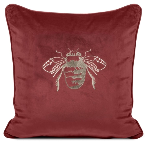 Poszewka dekoracyjna velvet Blink 45x45 czerwona