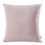 Poszewka dekoracyjna velvet 40x40 pudrowa