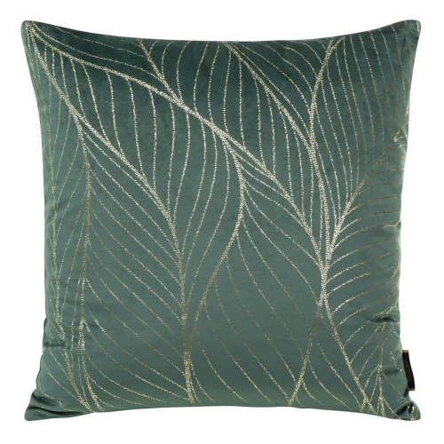 Poszewka dekoracyjna velvet 45x45 ciemno miętowa