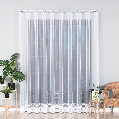 Firana gotowa Nela 250x400 biała