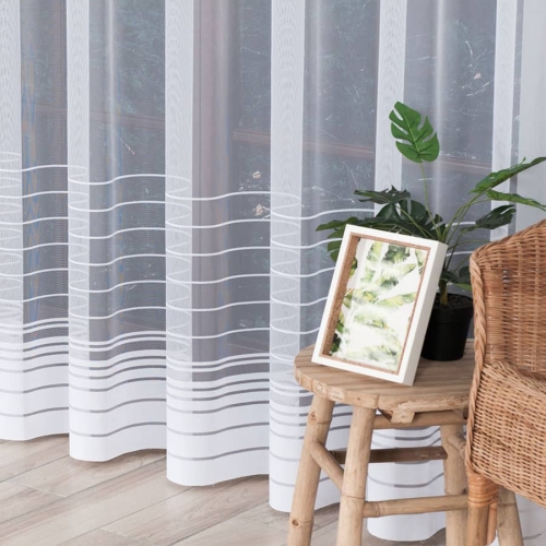 Firana gotowa Nela 250x600 biała