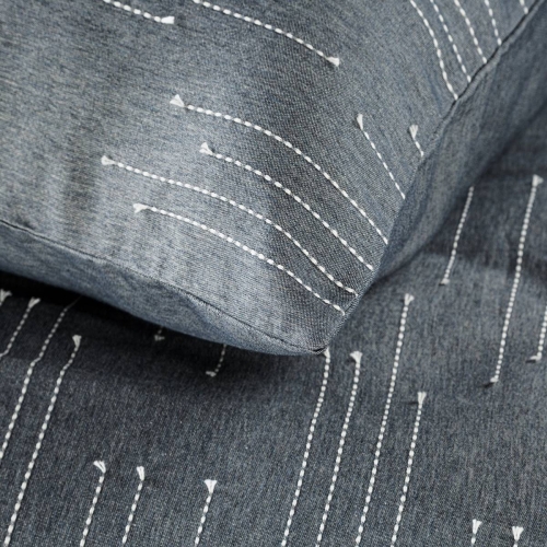 Ekskluzywna pościel Terra Collection jeans 160x200 Palermo