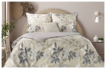 Ekskluzywna pościel Terra Collection w liście 160x200 Montenegro