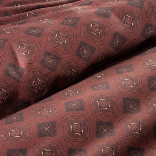 Ekskluzywna pościel Terra Collection bordowa 160x200 Morocco