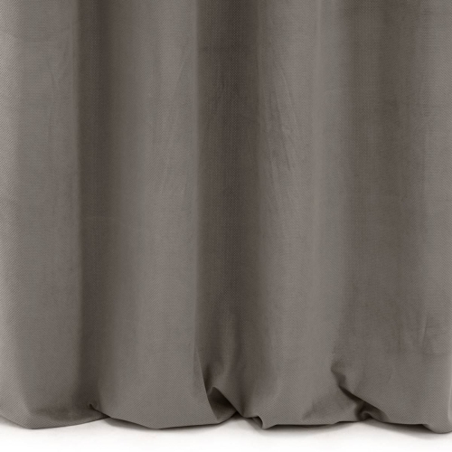 Zasłona Milo 140x250 popielata przelotki