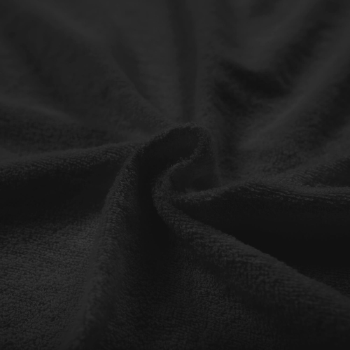 Prześcieradło 180x200 frotte z gumką w kolorze czarnym