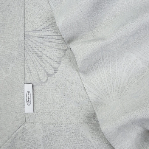 Obrus Doris 140x220 srebrny