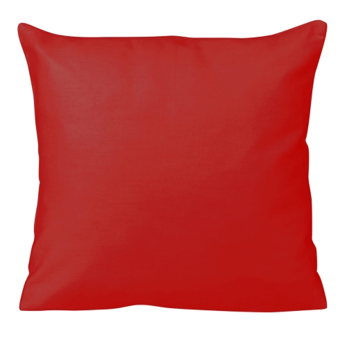 Poszewka 40x40 czerwona