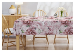 Obrus 140x320 Peonie