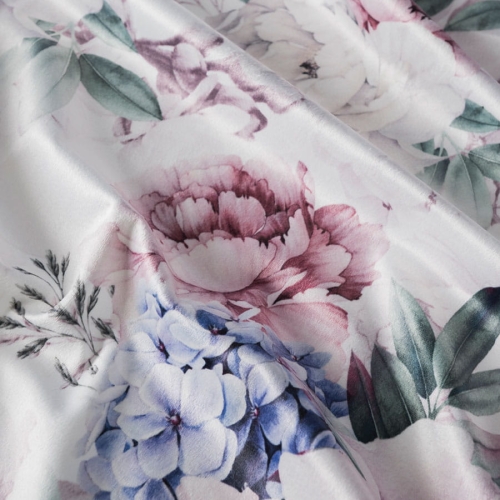 Bieżnik velvet 40x160 Peonia