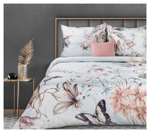 Pościel makosatyna bawełniana Premium 220x200 Arleta