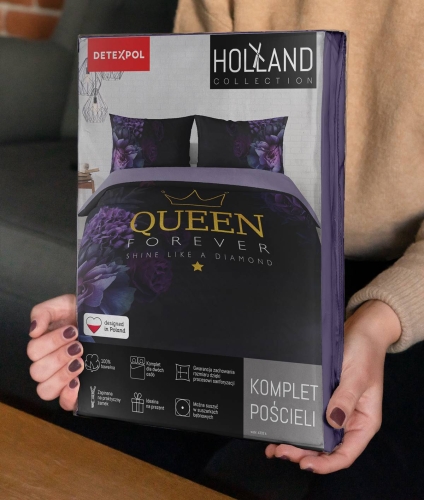 Pościel bawełniana Holland 220x200 Queen Forever 