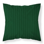 Poszewka adamaszkowa Pure 40x40 ciemnozielona