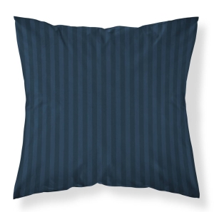 Poszewka adamaszkowa Pure 40x40 granatowa