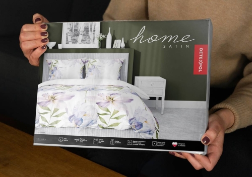 Pościel satyna bawełniana biała Home Satin 160x200 w magnolie