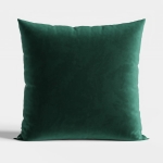 Poszewka velvet 40x40 szmaragdowy zielony