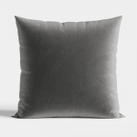 Poszewka velvet 40x40 antracytowa