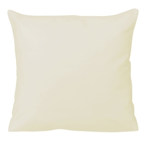 Poszewka 40x40 kremowa