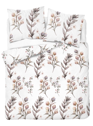 Pościel satyna bawełniana Home Satin 160x200 w kwiaty