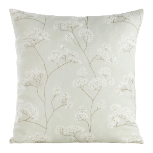 Poszewka dekoracyjna kremowa Flore 45x45