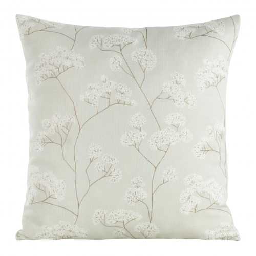 Poszewka dekoracyjna kremowa Flore 45x45