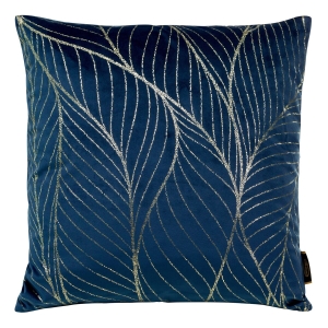 Poszewka dekoracyjna velvet 45x45 granatowa