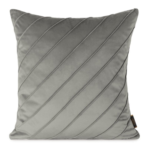 Poszewka velvet Nala 45x45 srebrna
