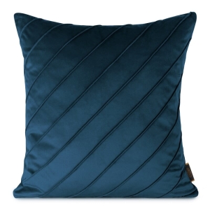 Poszewka velvet Nala 45x45 granatowa