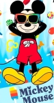 Ręcznik bawełniany dziecięcy licencyjny 70x140 Mickey Mouse