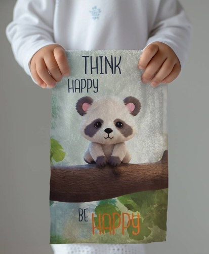 Ręcznik bawełniany dziecięcy 30x50 Panda