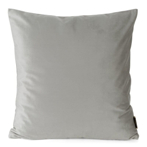 Poszewka dekoracyjna velvet 45x45 srebrna