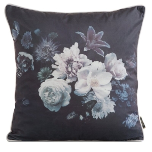 Poszewka dekoracyjna velvet 45x45 Kwiaty