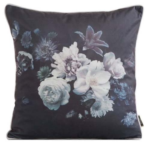 Poszewka dekoracyjna velvet 45x45 Kwiaty