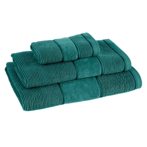 Ręcznik bawełniany ciemno turkusowy 70x140 Emma