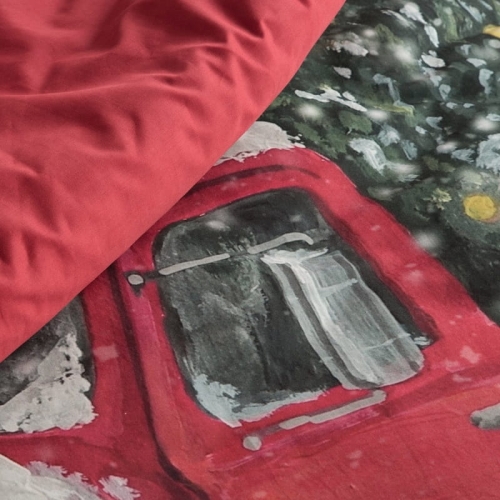 Pościel świąteczna bawełniana 220x200 Pickup
