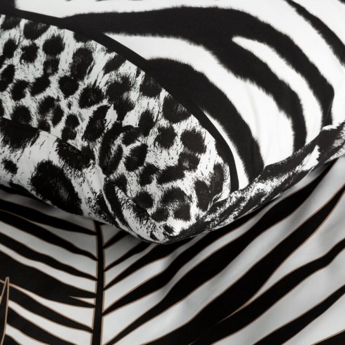 Ekskluzywna pościel z makosatyny 160x200 Zebra Eva Minge