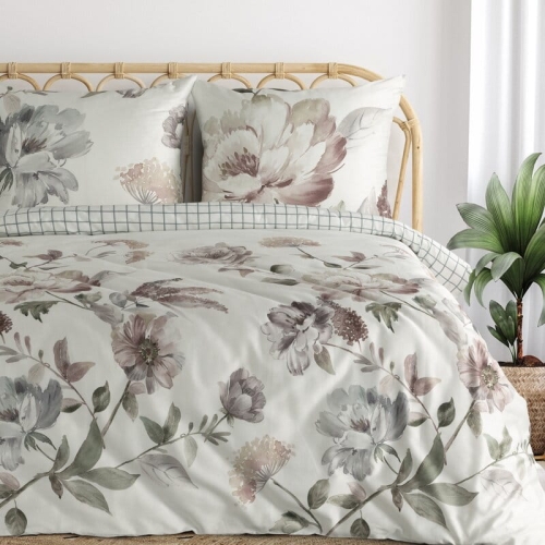 Pościel Premium makosatyna bawełniana 160x200 Rosalia