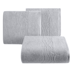 Ręcznik bawełniany srebrny 70x140 Karin
