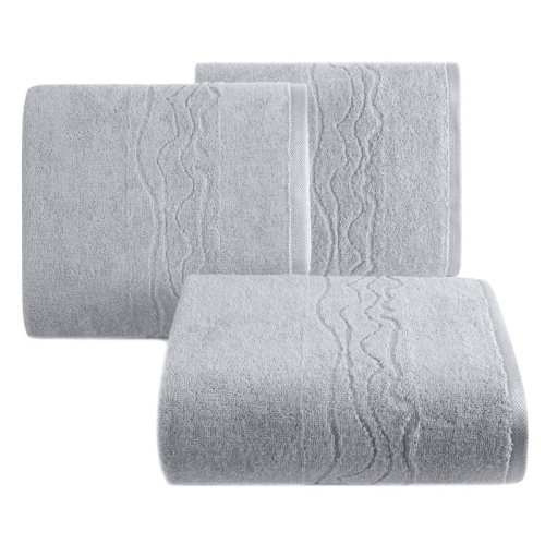 Ręcznik bawełniany srebrny 70x140 Karin