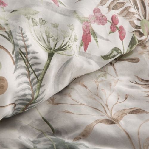Komplet pościeli z bawełny satynowej Spring 220x200 florystyczne motywy